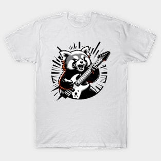 Cute Rock Animal - Red Panda T-Shirt